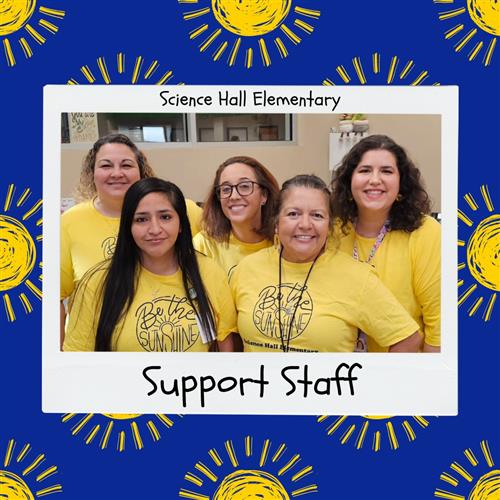 Team members of support staff